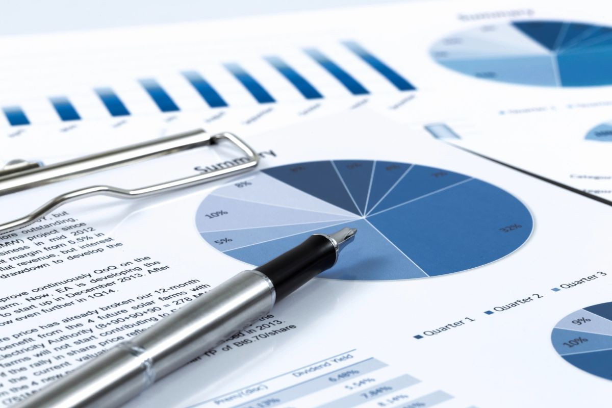 Business analytics and charts
